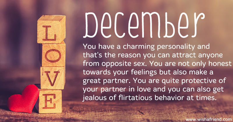 What Does Your Birth Month Say About Your Love Life Born In December