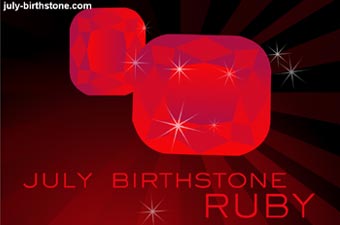 July Birthstone Ruby