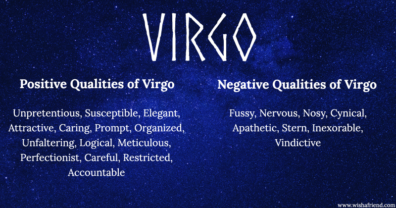 Find Positives And Negatives Of Your Zodiac Sign Virgo