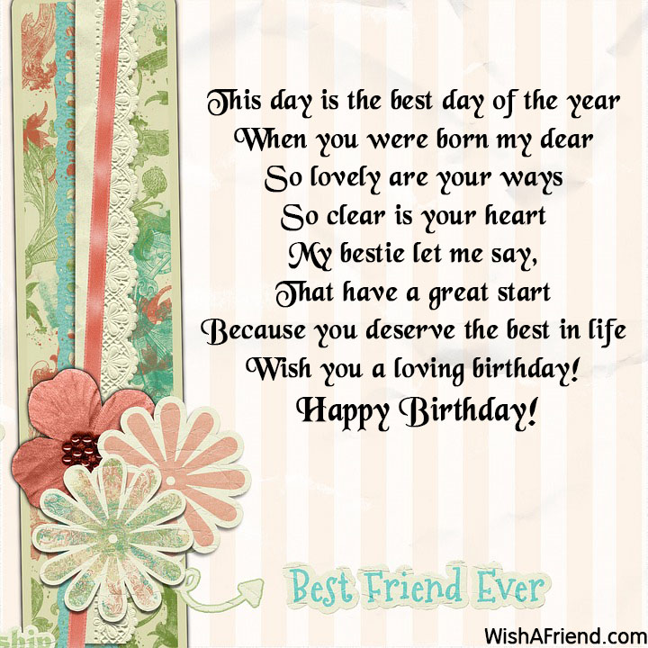 Best Friend Birthday Wishes Page 5