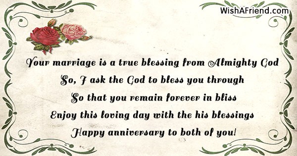 happy anniversary religious verses