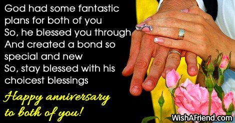 christian anniversary quotes for friends
