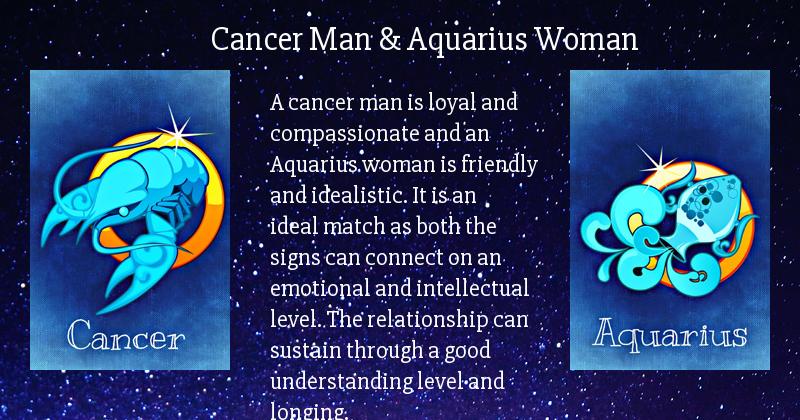 Cancer Man And Aquarius Woman 
