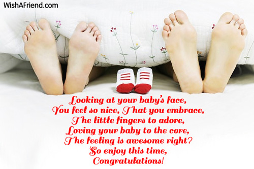 baby girl poem with feet