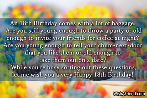 18th birthday quotes for boys