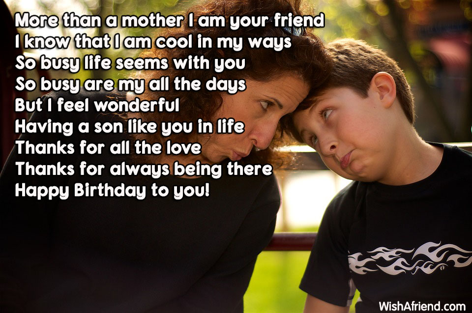 Birthday Wishes For Your Son