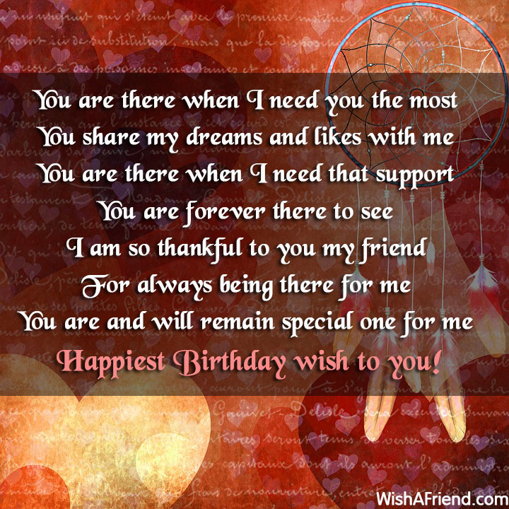 Best Friend Birthday Wishes - Page 2