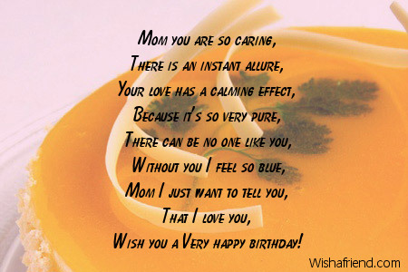 Mother Birthday Poems For Her Special Day
