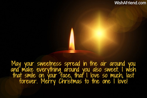 May Your Sweetness Spread In The Christmas Love Message