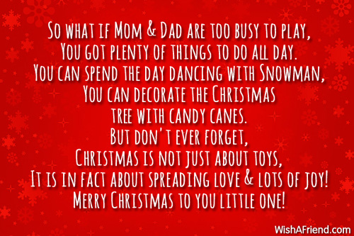 Christmas Poem for Mom