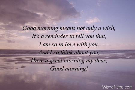 Good morning means not only a, Good Morning Message For Boyfriend