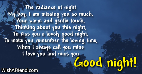 Good Night Poems for Him