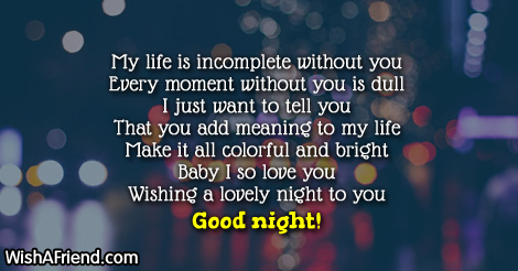 Good Night Messages For Girlfriend - Page 2