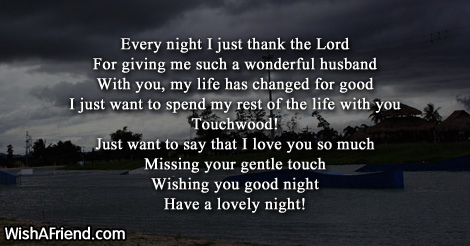 Good Night Messages For Husband