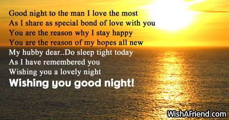 Good Night Messages For Husband
