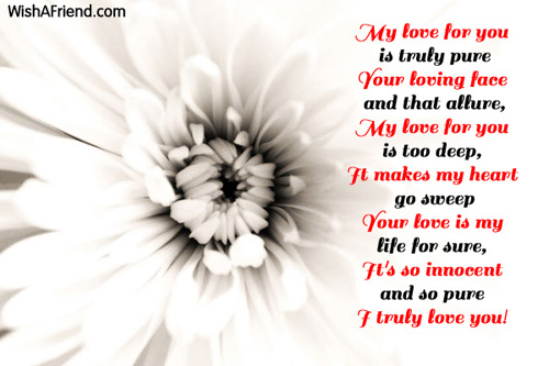 My Love And You True Love Poem