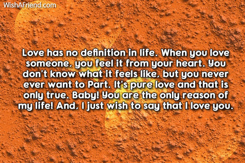 i love you definition