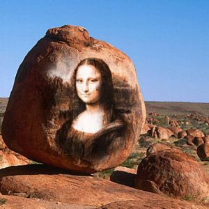 Painting On Rock