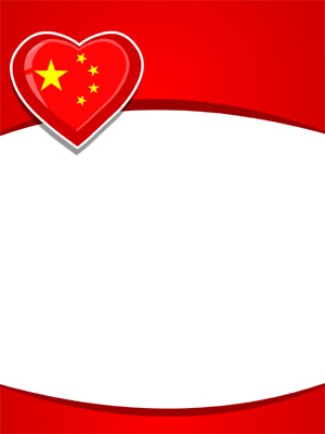 Lovely Flag of China
