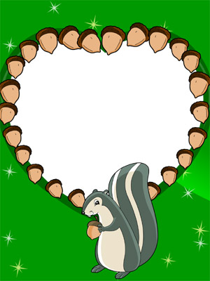 Squirrel with a Nutty Heart
