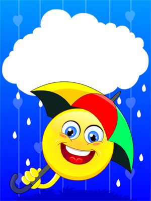 Rainy Smiley
