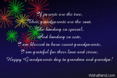 Happy Grandparents Day Poems